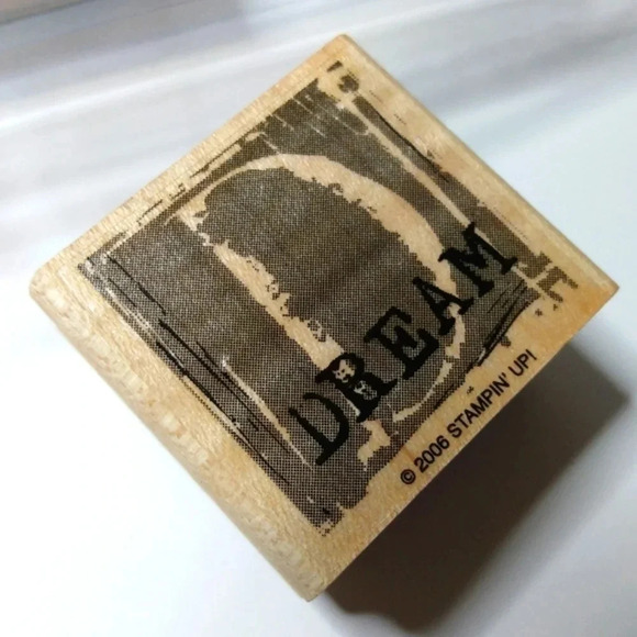 Stampin' Up Rubber Stamps Bundle-Distressed Flowers, delight, Dream-Retired Set - Picture 4 of 8